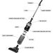 Just Perfecto JL-16: 600W 3-in-1 Stick Vacuum Cleaner - Black - Shopperllo