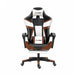 Herzberg HG-8082: Tri-color Gaming and Office Chair with T-shape Accent - Shopperllo