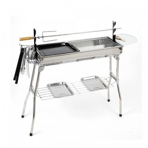 Herzberg HG-8112: Barbecue Grill with Carry Bag - shopperllo