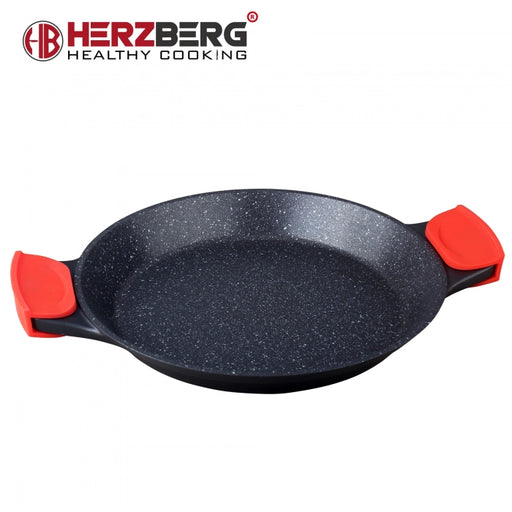 Herzberg HG-7132PP: 32cm Paella Pan - Shopperllo