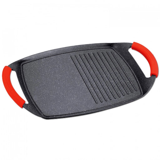 Royalty line RL-BTG47M: Die Cast Aluminium Marble Coated Two Handle Grill Pan - Shopperllo