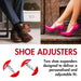 Herzberg HG-03763: 2 Pieces Plastic Shoe Adjuster, Shaper, & Expander - Shopperllo