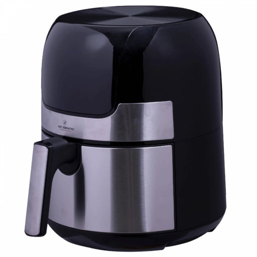Just Perfecto JL-23: 1400W - LED Touch Screen Hot Air Fryer With Grill Plate S/S - 3.5L - Shopperllo