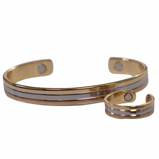 Wellys GD-027510:  Magnetic Tricolor Bracelet - Classic - Shopperllo