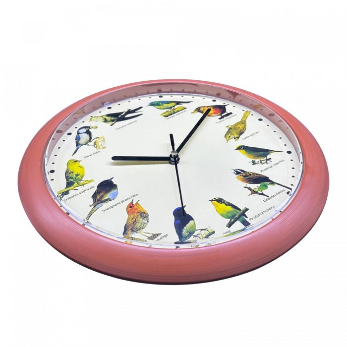 Herzberg HG-03701: Japanese Bird Song Clock - Wood - Shopperllo