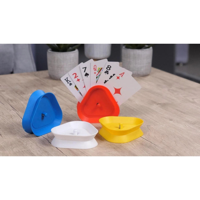Wellys GI-179750: Set of 4 Playing Card Holders - Shopperllo