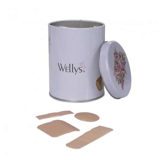 Wellys 100 Pieces Wound Plaster in Metal Box - Shopperllo
