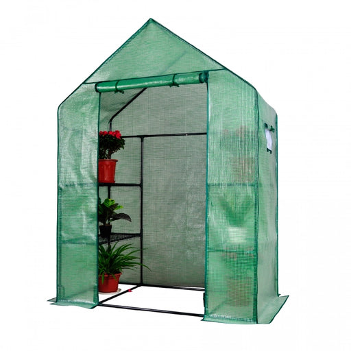 Herzberg HG-8002; Walk-In Greenhouse with Windows - Shopperllo