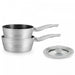 Royalty Line RL-FS2M: 3 Pieces Saucepan Set with Marble Coating - Shopperllo