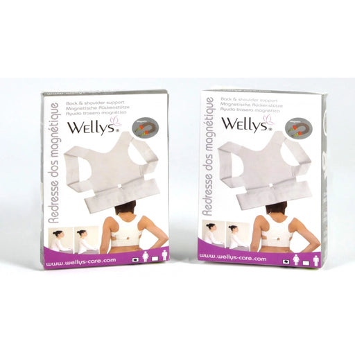 Wellys Magnetic Posture Corrector & Back Support - Women - Shopperllo