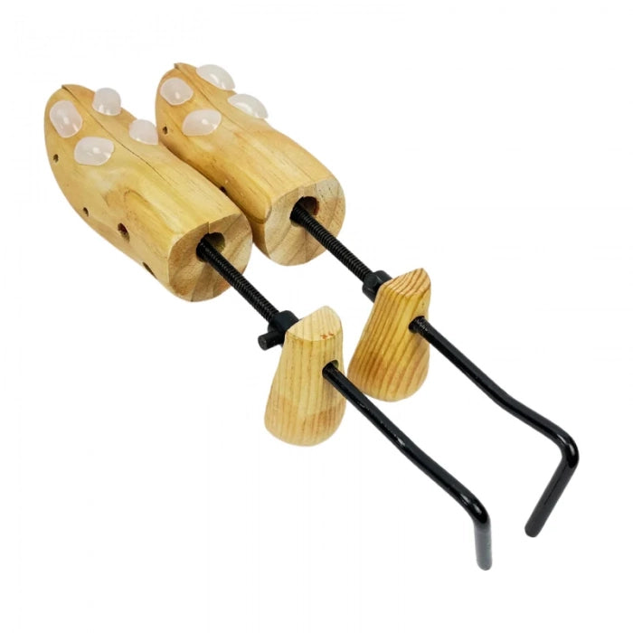 Herzberg HG-03787: 2 Way-Wooden Adjustable Shoe Stretcher & Expander - Men - Shopperllo