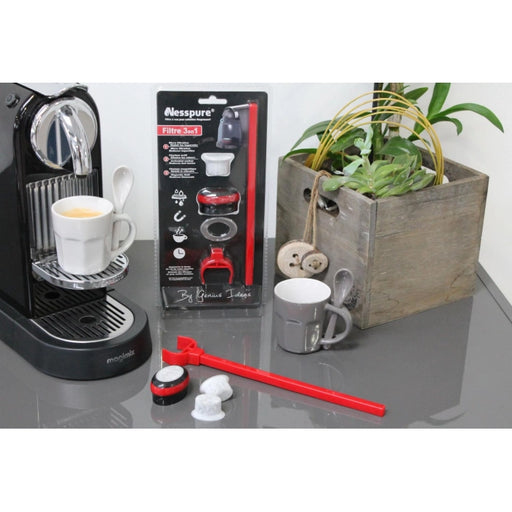 Genius Ideas Nesspure 3in1 Filter For Coffee Machines - Shopperllo