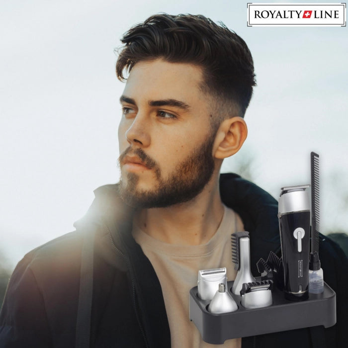 Royalty Line 5-in-1 Waterproof Hair Trimmer and Grooming Kit - Shopperllo