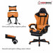 Herzberg Gaming and Office Chair with Retractable Footrest - Shopperllo