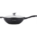 Royalty Line RL-BW32M; Marble Coating Wok with Glass Lid 32 cm - Shopperllo