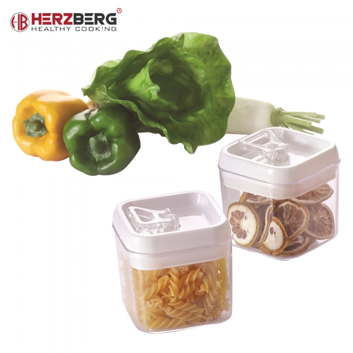 Herzberg HG-8032: Vegetable Slicer with Bowl and Storage Container Set - Shopperllo