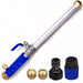 Herzberg HG-03824: Double Nozzle Water Jet High-Pressure Washer Wand - Blue - Shopperllo