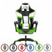 Herzberg HG-8082: Tri-color Gaming and Office Chair with T-shape Accent - Shopperllo